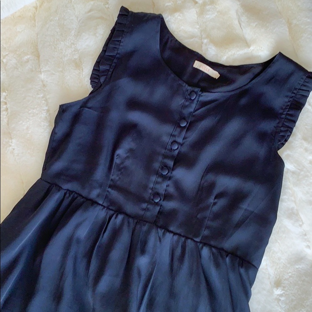 Navy Tulle Dress Large